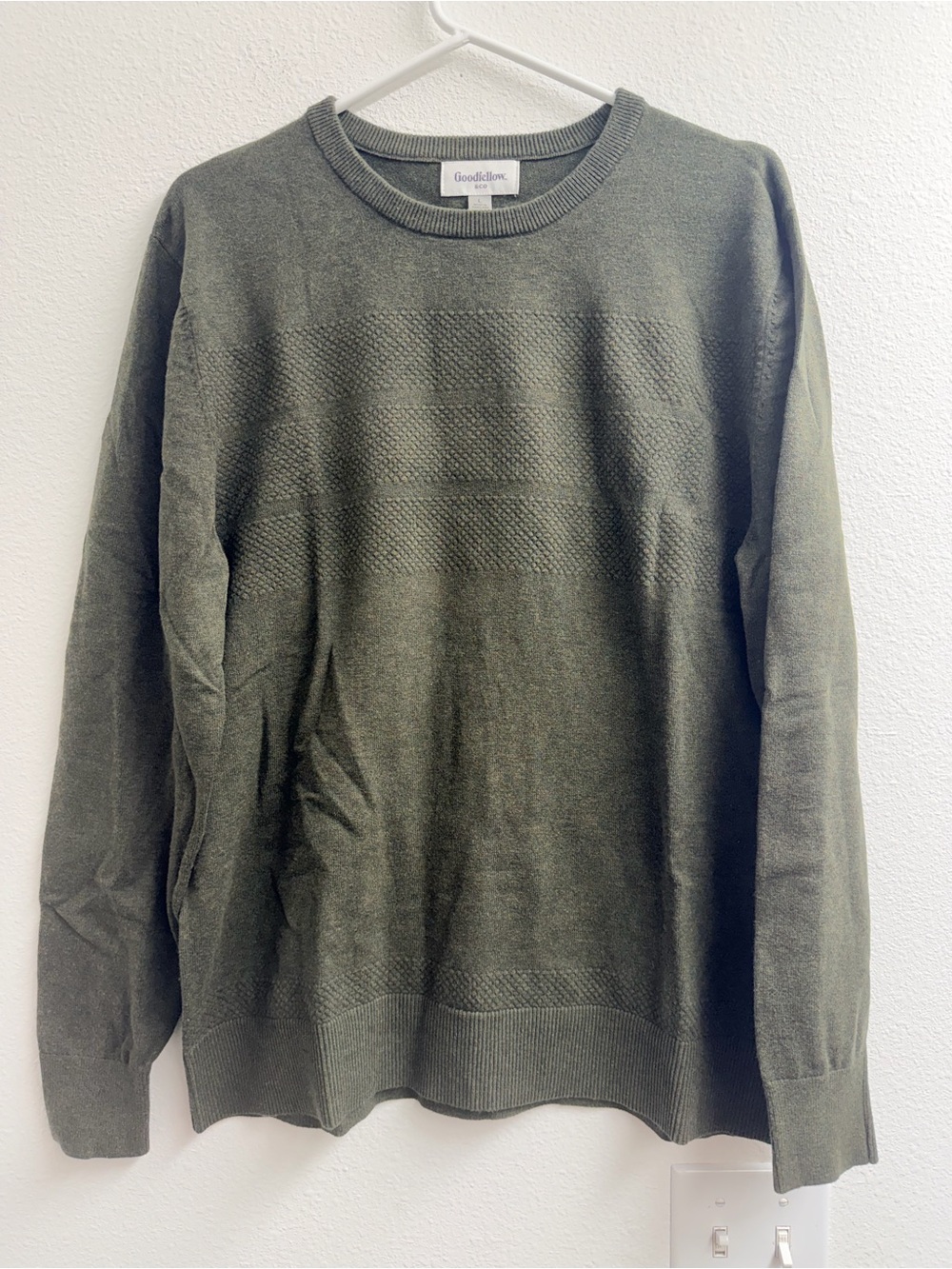 Goodfellow & Co Olive Crewneck Sweater - Men's size large